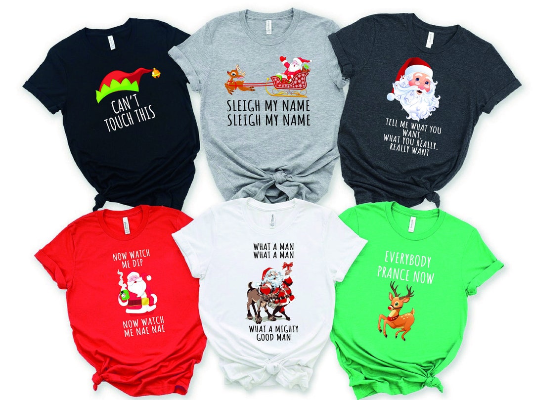 Funny Family Group Christmas Shirt Matching Christmas Party Etsy