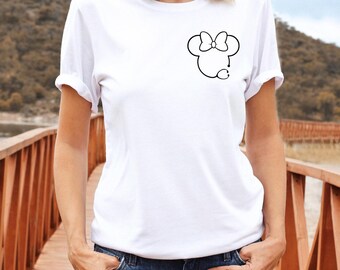 Pocket Size Minnie Registered Nurse Shirt, Hospital Life Tee,  Healthcare Worker Gift, Nursing School Student Present