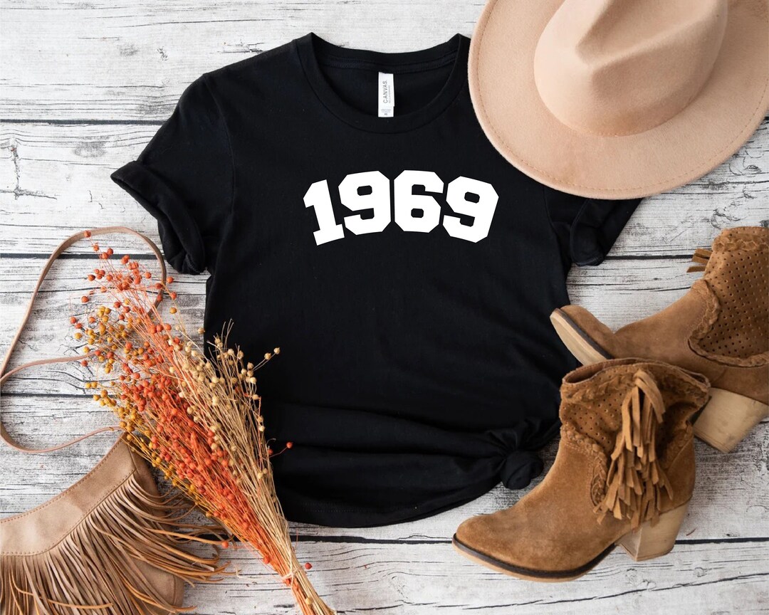 55th Birthday Shirt For Men - Vintage 1970 'Original Parts' Funny Tee, Customizable Year & Color - View #2