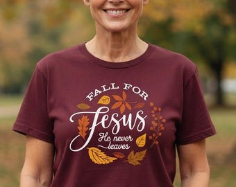 Fall For Jesus Christian Sweatshirt, Messiah Resurrection Shirt