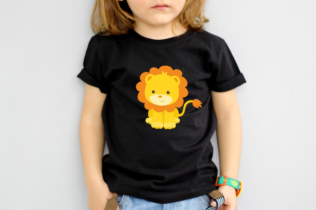 Little Lion Shirt,toddler Sublimation Shirt,cute Lion Tee,lion Lover Kids Tee,kindergarten T ...