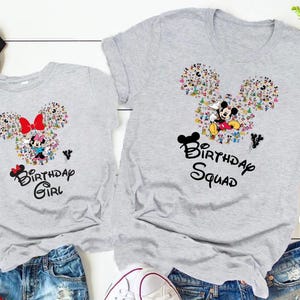 Disney Birthday Girl Shirt,Disney Birthday Boy Shirt,Disney Birthday Family Shirts,Disney Birthday Shirt,Disney Birthday Squad Shirts