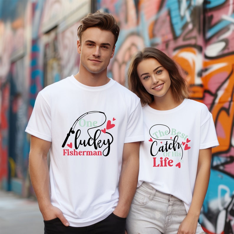 Couple Matching - One Lucky Fisherman - Shorts main image 0
