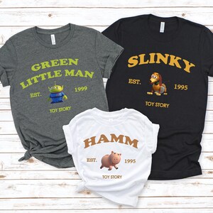 Toy Story Shirt, Disney Birthday Tee, Buzz Lightyear & Woody and Others image 3