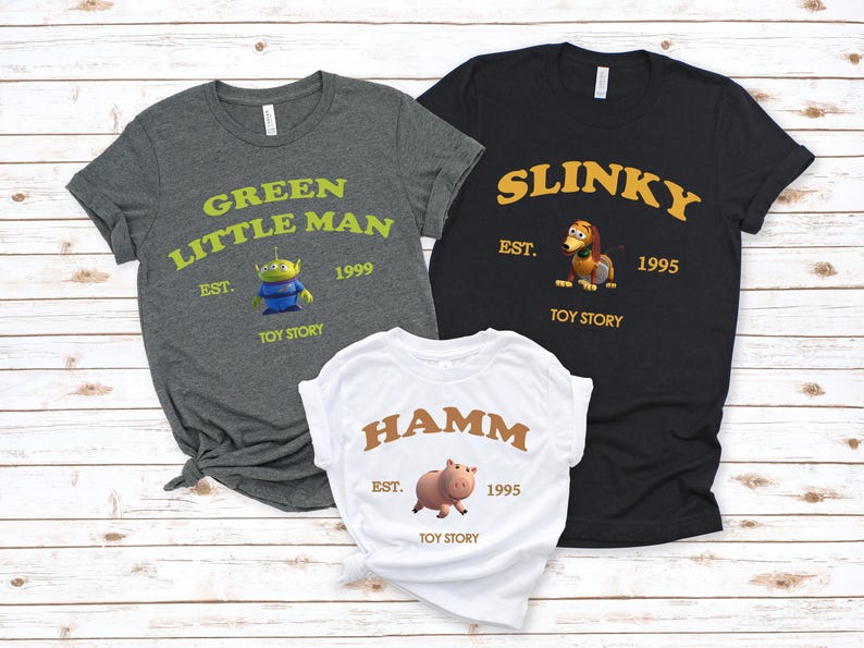 Toy Story Shirt, Disney Birthday Tee, Buzz Lightyear & Woody and Others image 3