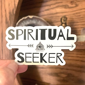 Spiritual Seeker Vinyl Sticker