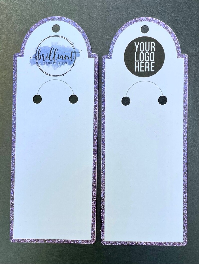 Custom Printed Keychain Display Cards Etsy