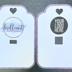 Badge Reel Display Card Template. Graphic by Paperboxshop