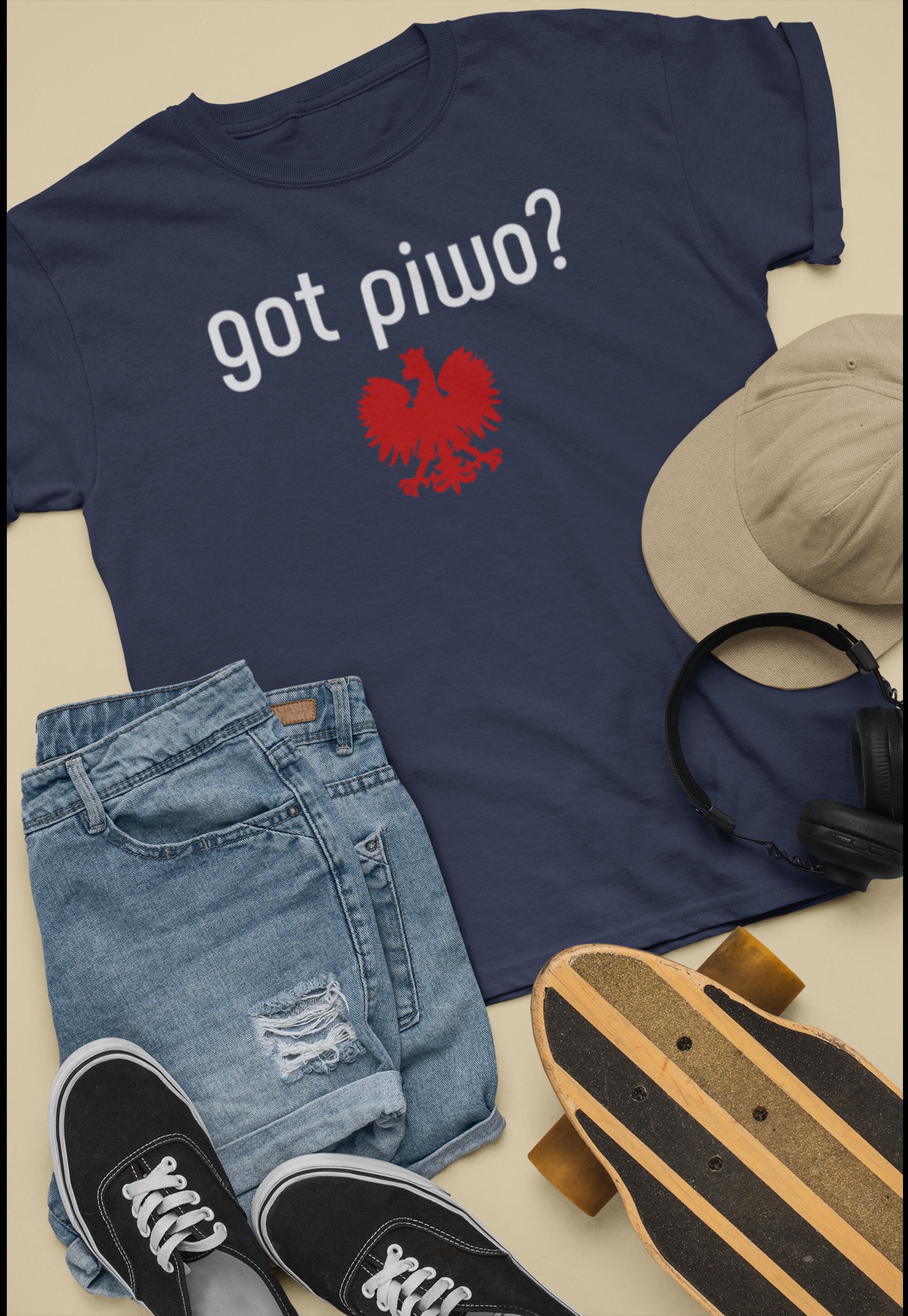 Got piwo? That's Polish for "Got beer?" This eye catching shirt will have you saying "It's pronounced PEE-VOH!" Na Zdrowie!