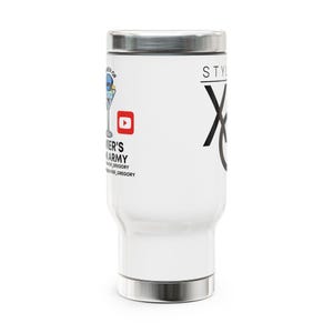 Member of Xavier&#39;s X-TINI ARMY Stainless Steel Travel Mug with Handle, 14oz