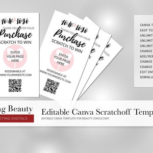 Red Aspen scratch off card, editable, template,  scratch off  card, editable scratch off card, Red Aspen Marketing
