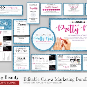 Colorstreet, Marketingbundel, Bewerkbaar, Canva, Visitekaartje, Kras weg, Bedankt, Twosie, Prijs, Poleflyer, Aanmelden