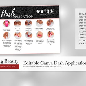 Red Aspen Dash Application Postkarten, bearbeitbar, Vorlage, So wenden Sie Postkarte an, Red Aspen Marketing