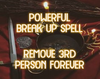 Poweful Break Up Spell Black Magic Fast Results