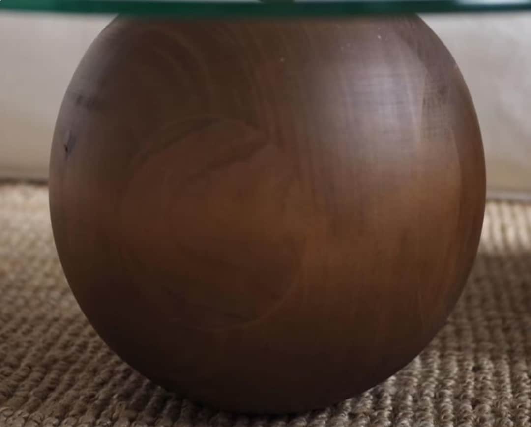 Wooden Balls, Solid Wood Ball Feet, Wood Ball, Marble Coffee Table Leg