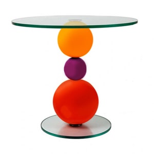 Salontafel, bijzettafel, glazen tafel, luxe salontafel. Handgemaakt, Woondecoratie, Designer, Meubilair, Decoratief, Esthetisch