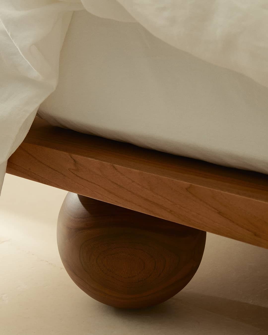 Balls Made of Oak Solid Wood Ball Feet Wood Ball Marble Etsy