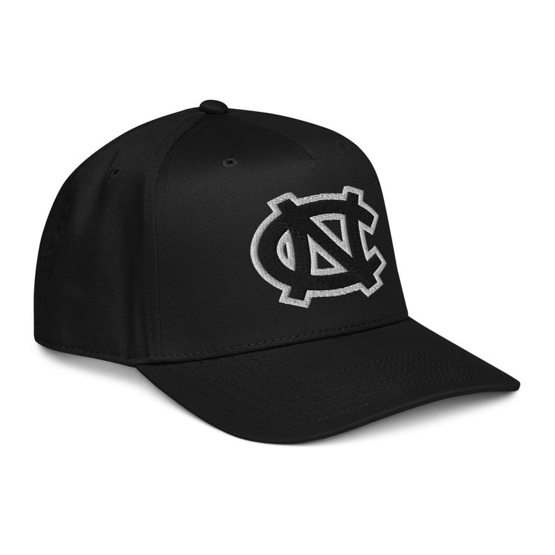 North Carolina Tar Heels A-Frame Snapback Hat (Embroidered)