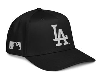 LA Dodgers A-Frame Snapback Hat (Embroidered)