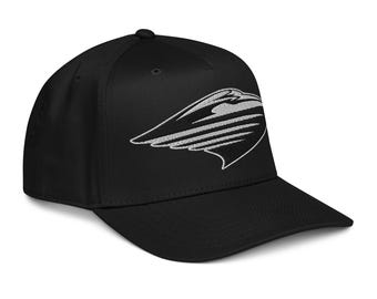 Miami Hurricanes A-Frame Snapback Hat (Embroidered)