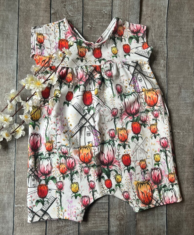 Romper short, romper, summer romper image 1