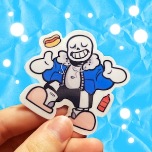 UNDERTALE - Sans (Bad Time) Sticker Bumper Sticker Vinyl Decal 5 