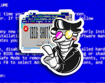 SPAMTON G. SPAMTON STICKER - Holographisch