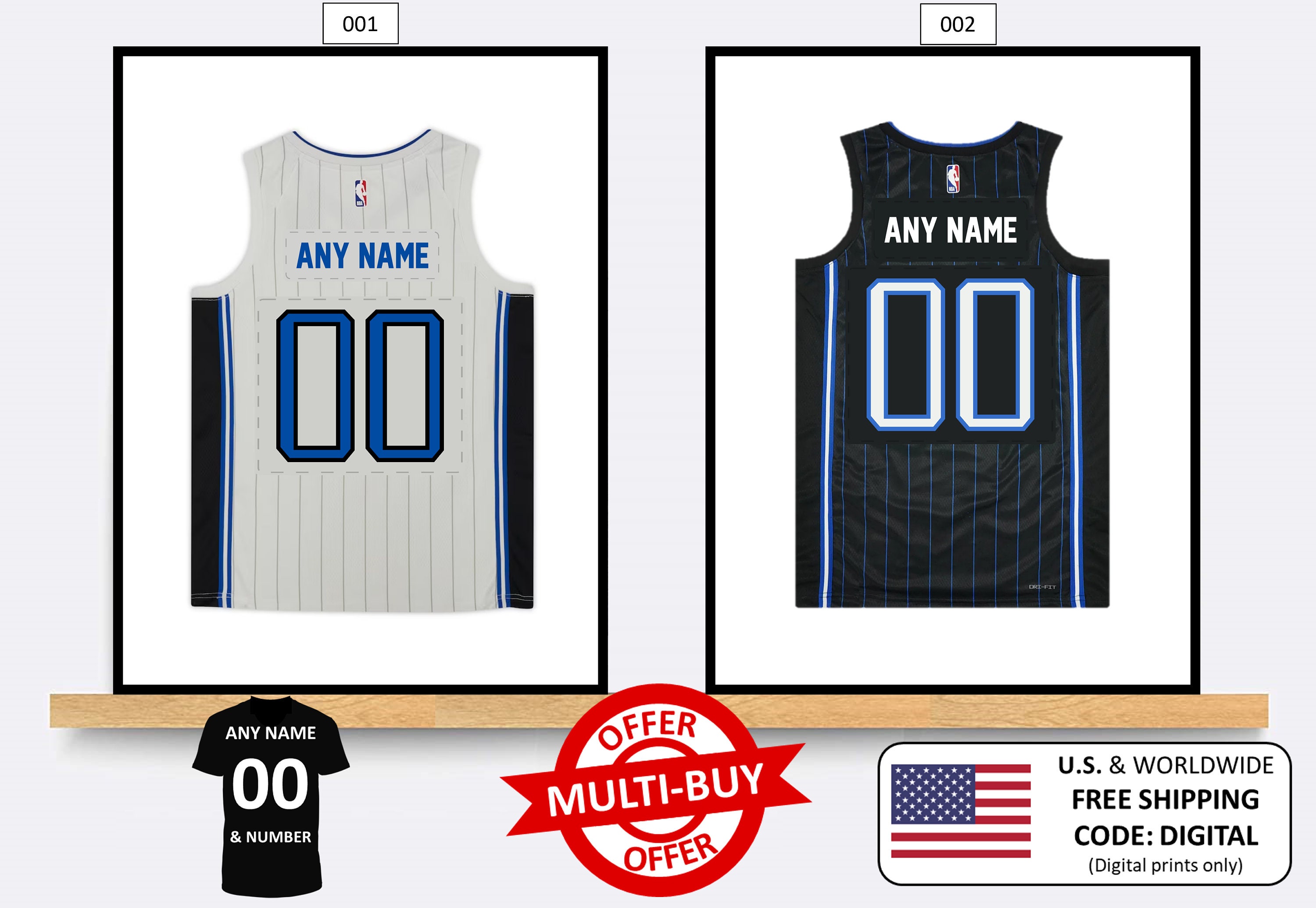 Orlando Magic Jersey -  UK