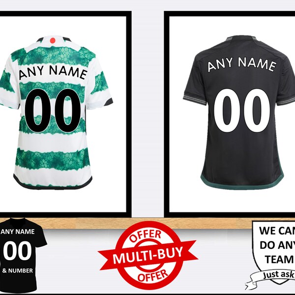 Personalised Celtic Football Etsy