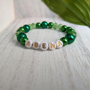 Ghanaian Day Name Bracelet, Ghana Bracelet, African Bracelet, Beaded Bracelet