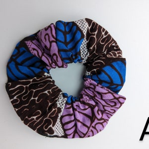 African Print Scrunchies,  Kente Scrunchies, Ankara Scrunchies