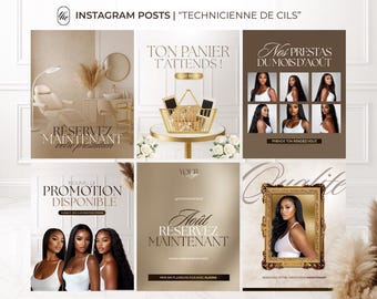 Instagram models: eyelash technician, eyelash extensions, false eyelashes, eyelash salesperson, boutique items, social media models