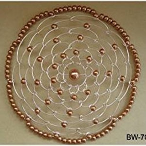 Ladies Synagogue Shul Chapel Temple Beaded Judaica Jewish Kippot Womens Wire Doilies Kippah Yarmulke Yarmulka Head Covering Headpiece Comb
