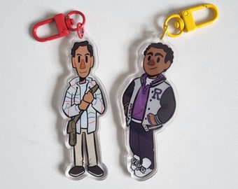 Troy and Abed Community Keychains