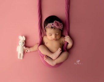 Delicate newborn headband, Newborn tieback, Skinny newborn headband,Photography props,baby headband, Newborn photo props