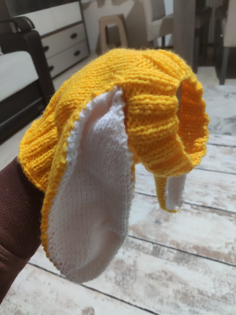 Bonnet snood pour chien en tricot avec oreilles de lapin, snood pour chien de photographie d'animaux de compagnie, chapeau de Pâques pour chien de compagnie, cache-cou pour chien, vêtements pour chien, cadeaux pour chien et chapeau de lapin pour chien image 9