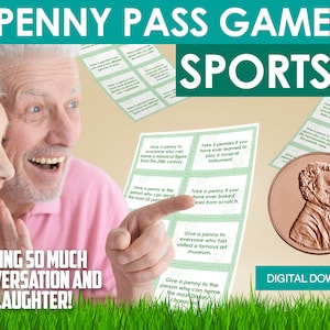 Penny Pass Game Sports for Seniors with Alzheimer&#39;s, Memory Care, and Dementia