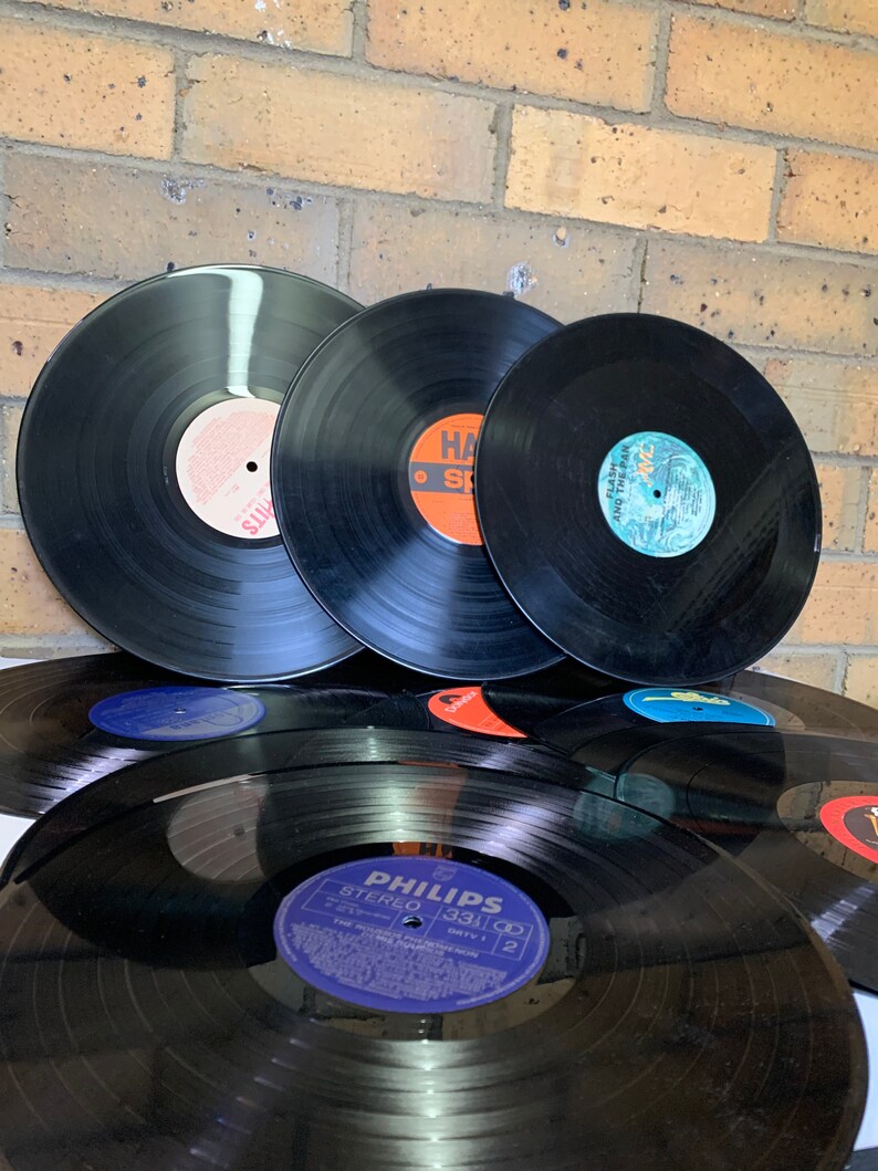 Vinyl Records for Crafting Bulk Lot of X10 Size 12 for Room Etsy Australia