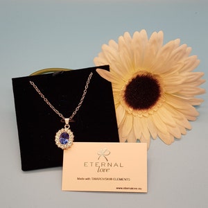 Eternal love swarovski necklace discount