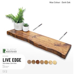 Wood Shelf 15 Inches Deep Etsy UK