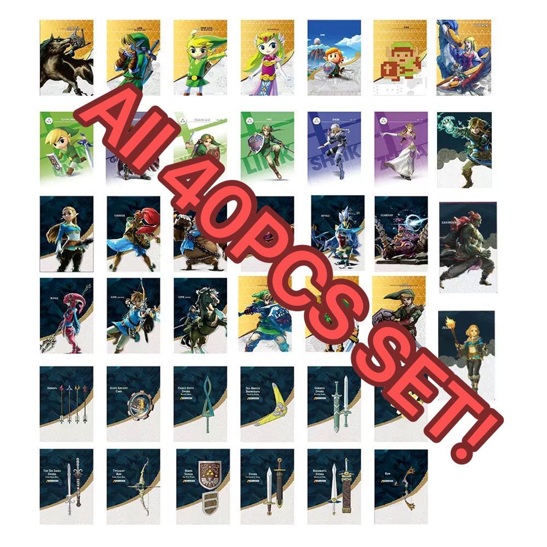 NFC PVC Card for Botw Totk Loz Animal Crossing Amiibo Custom Hand Made