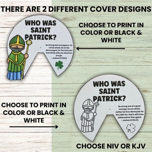St. Patrick Bible Wheel Craft Sunday School Lesson for Kids, Saint ...
