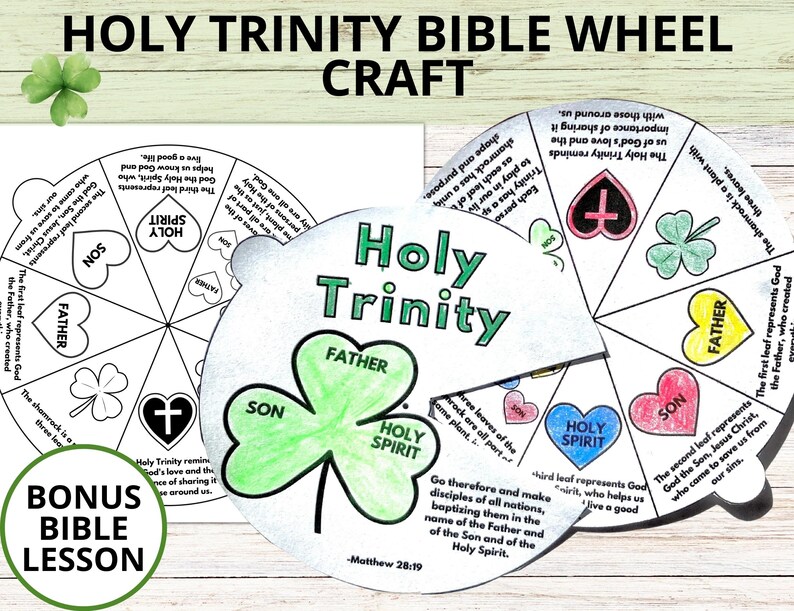 St Patricks Day Sunday School Craft Holy Trinity Bible Etsy st-patricks-day-sunday-school-craft-holy-trinity-bible-etsy