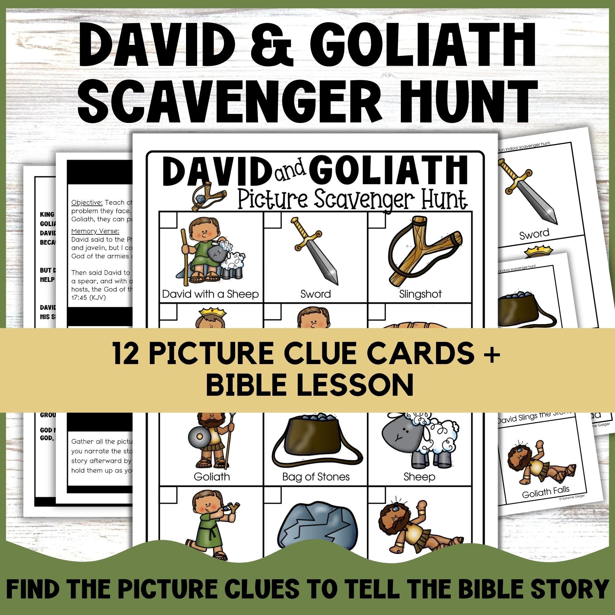david-and-goliath-bible-lesson-scavenger-hunt-activity-prek-sunday-school-lesson-for-kids-david-and-goliath-printable-lesson-bible-game-etsy for Free Printable David And Goliath Worksheets David and Goliath Bible Lesson Scavenger Hunt Activity Prek, Sunday School Lesson for Kids, David and Goliath Printable Lesson Bible Game - Etsy for Free Printable David And Goliath Worksheets