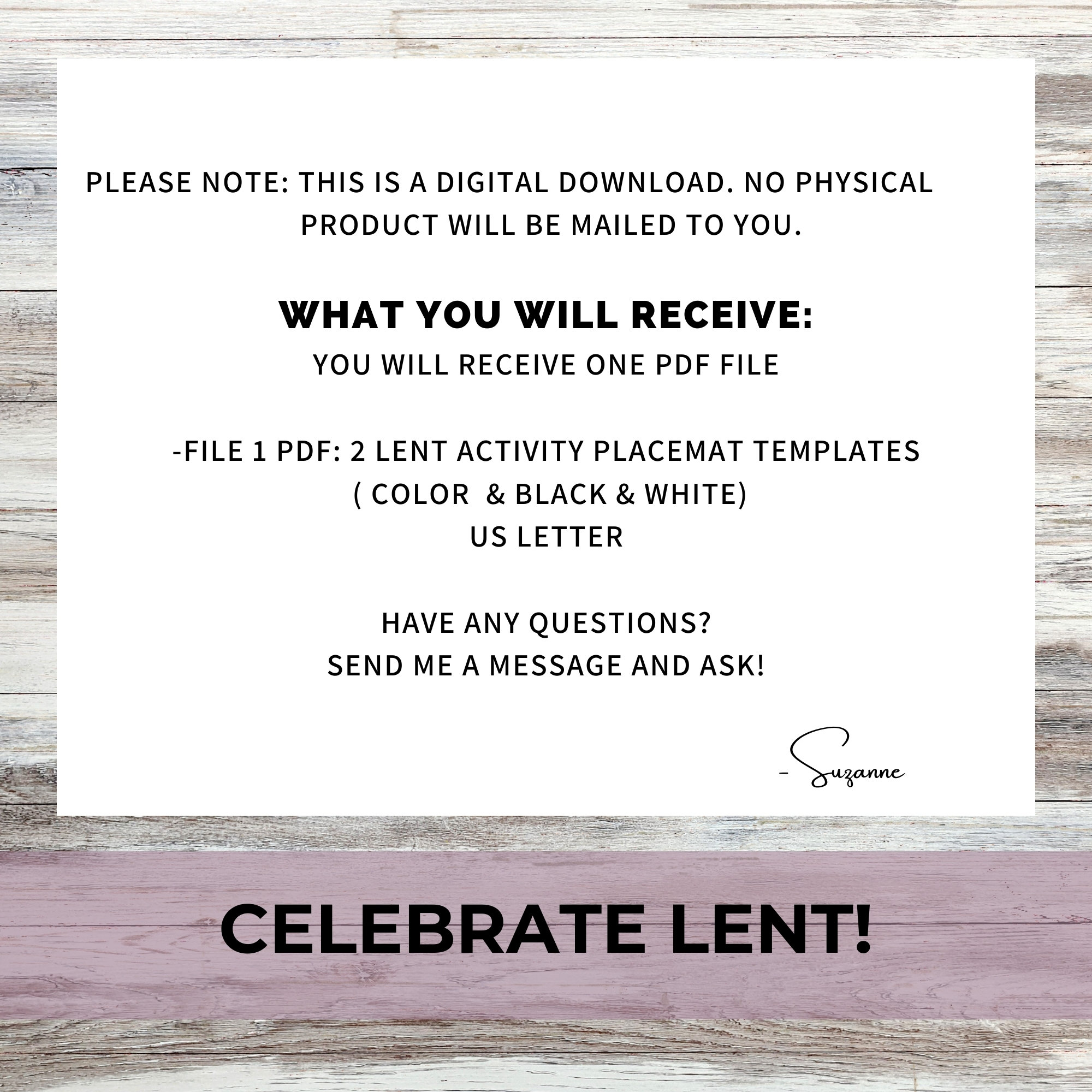 Lent Bible Activity Coloring Placemat, Easter Sunday School Activity ...