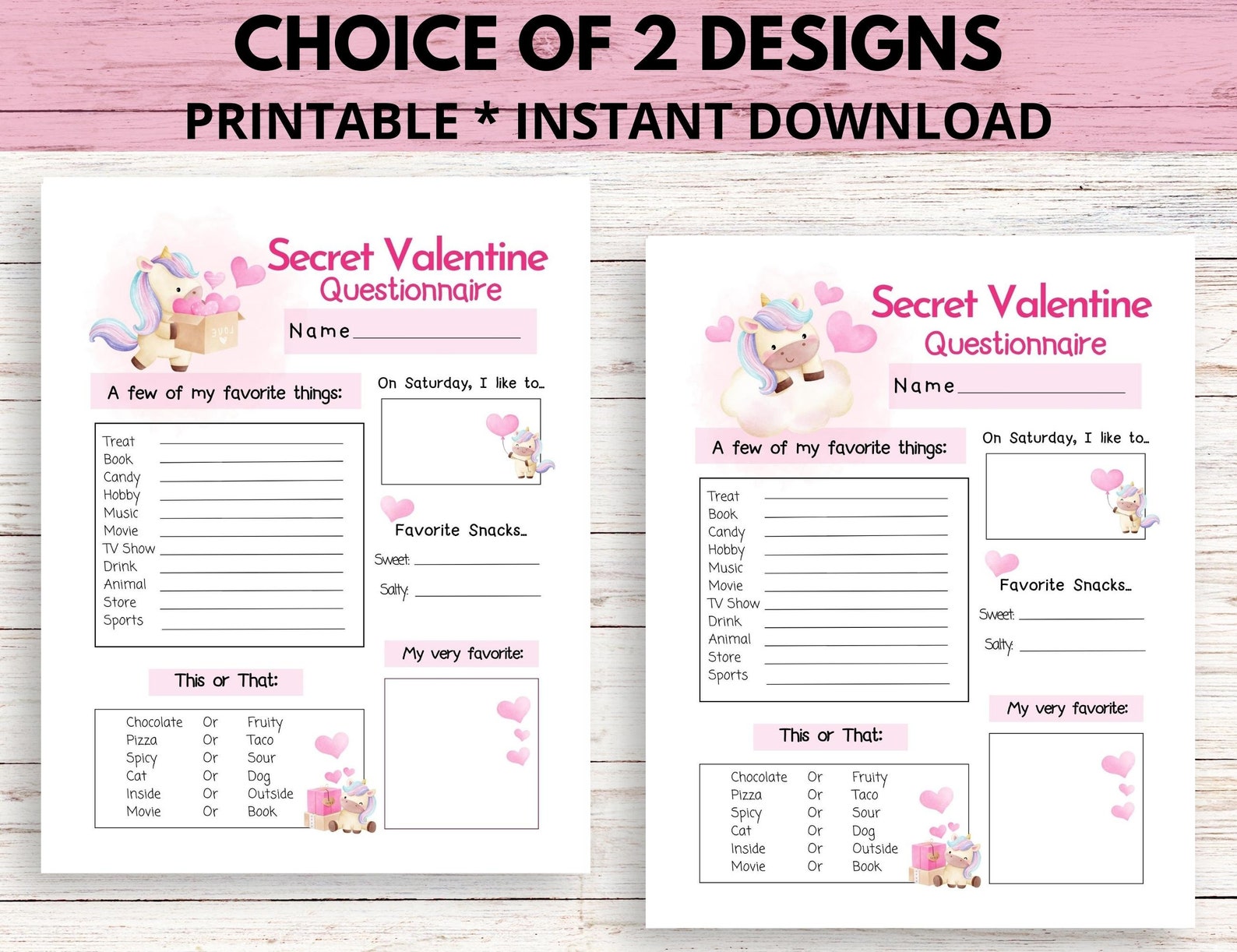 Secret Valentine Questionnaire Valentine s Day Secret Valentine secret-valentine-questionnaire-valentine-s-day-secret-valentine