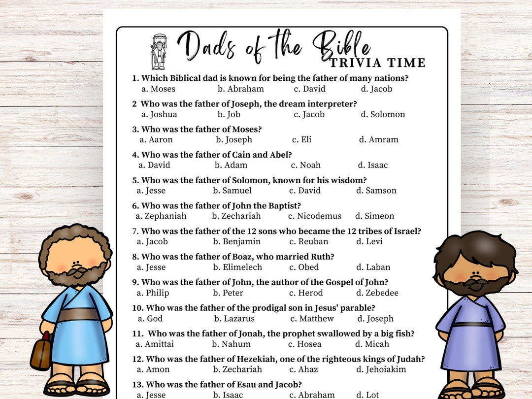 fathers-day-fathers-of-the-bible-trivia-for-church-and-bible-study-fathers-day-sunday-school-game-printable-dads-of-the-bible-trivia-quiz-etsy for Free Printable Bible Trivia Questions And Answers For Youth Fathers Day Fathers of the Bible Trivia for Church and Bible Study, Fathers Day Sunday School Game Printable, Dads of the Bible Trivia Quiz - Etsy for Free Printable Bible Trivia Questions And Answers For Youth