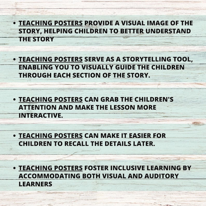 The Prodigal Son Bible Lesson Teaching Posters and Coloring, Sunday ...