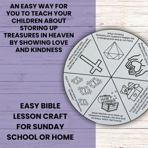 St. Patrick's Day Store up Treasures in Heaven Sunday School Bible ...