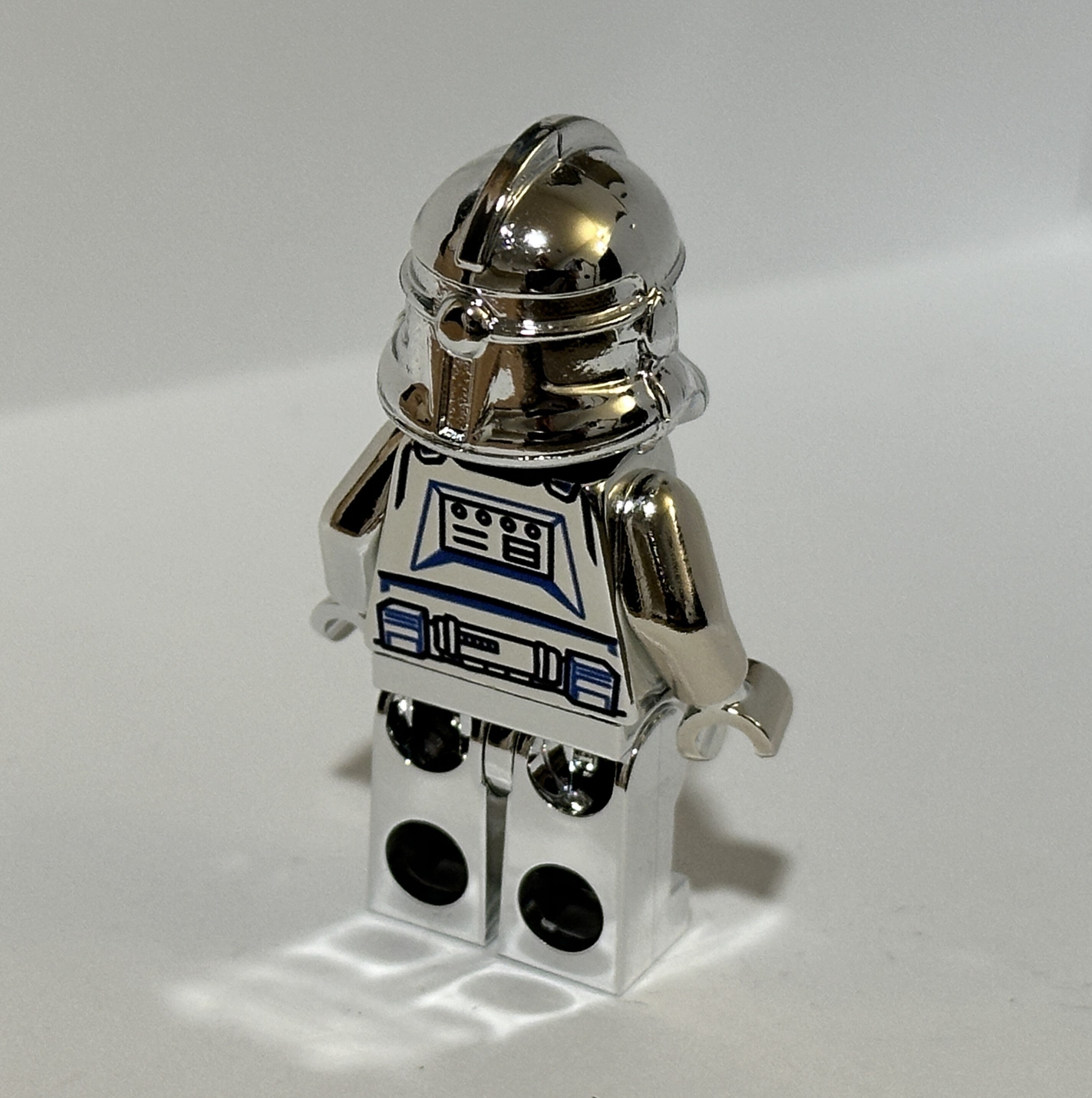 Lego Star Wars Custom CHROME Clone Trooper Phase 2 Clone Wars Storm Troopers Empire May the 4th Be With You Etsy Australia